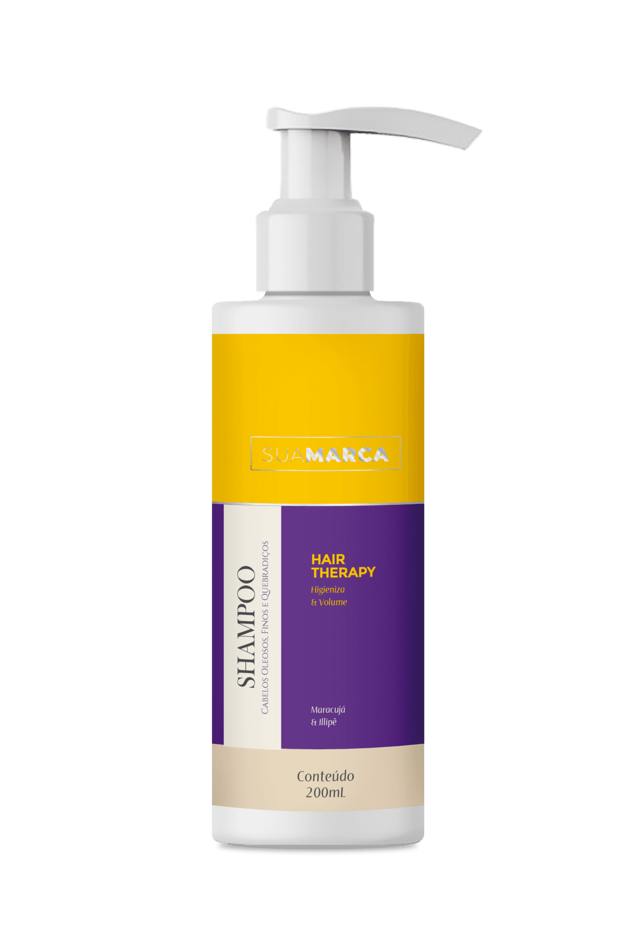 3200 – SHAMPOO MARACUJA E ILLIPE – SUA MARCA